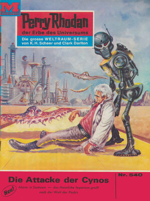 cover image of Perry Rhodan 540